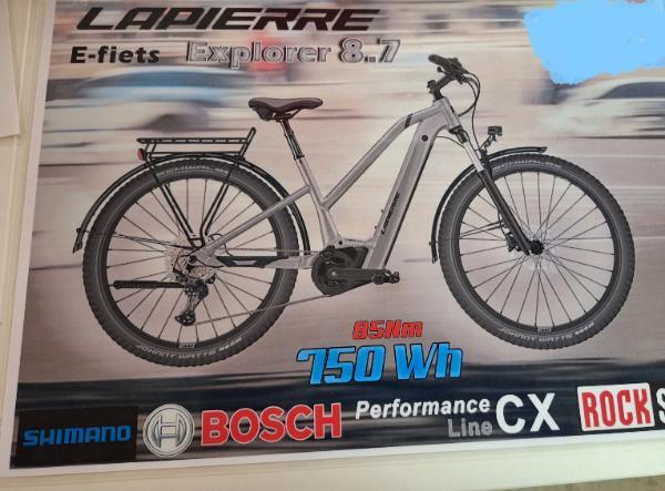 Tussen Particulieren - Nieuwe fiets , lapierre e-exploreur 8.7 Elektrische hybri 5/5