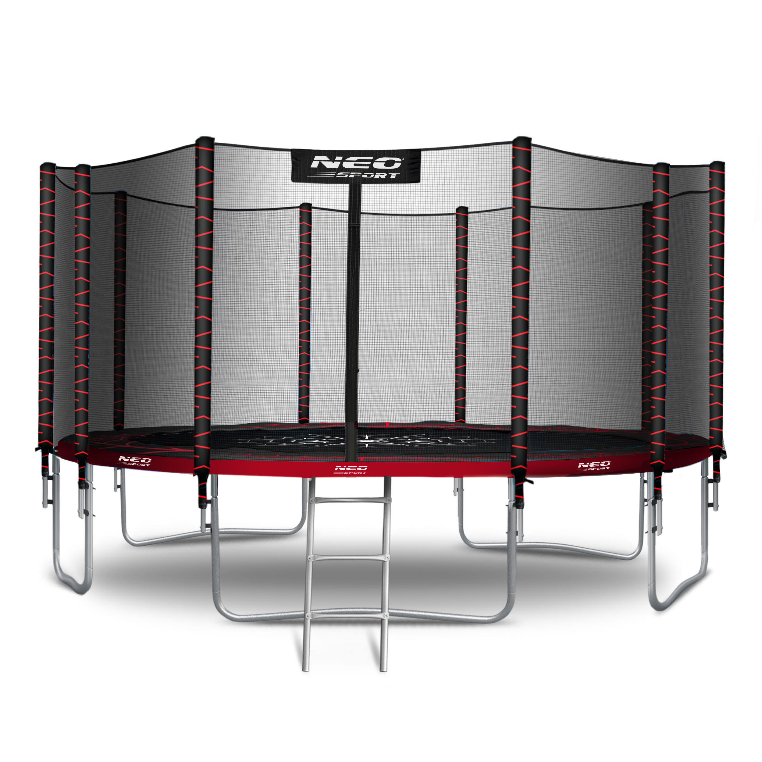 Trampolina ogrodowa z siatką zewnętrzną Neo-Sport 465cm 15ft 2/7
