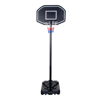 Angel sports basketbalpaal verstelbaar. 200-305 cm. zwart/wit. +6 jaar