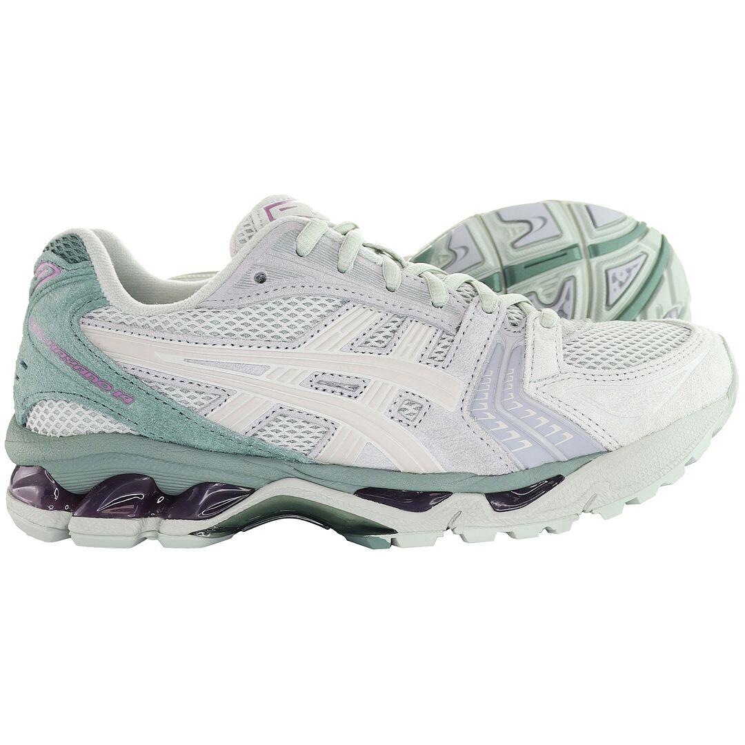 Asics Gel-Kayano 14 Mens Light Green Trainers 4/5