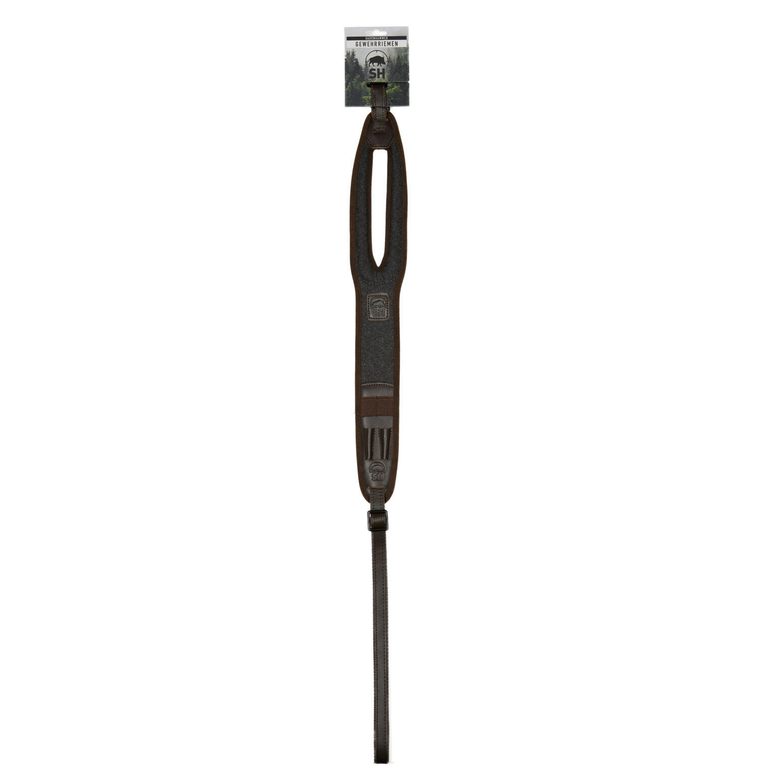 Gewehrriemen Premium Loden 2/6