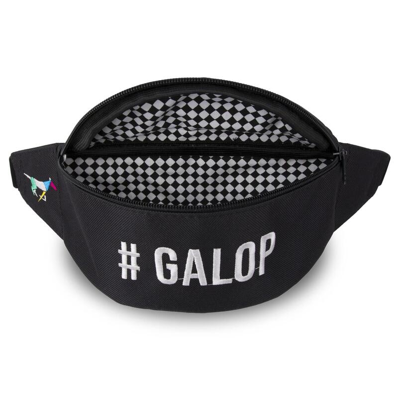 Borsetă de echitație GALOP WEAR cu broderie #GALOP