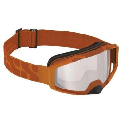 Trigger goggle heldere lens - burnt orange