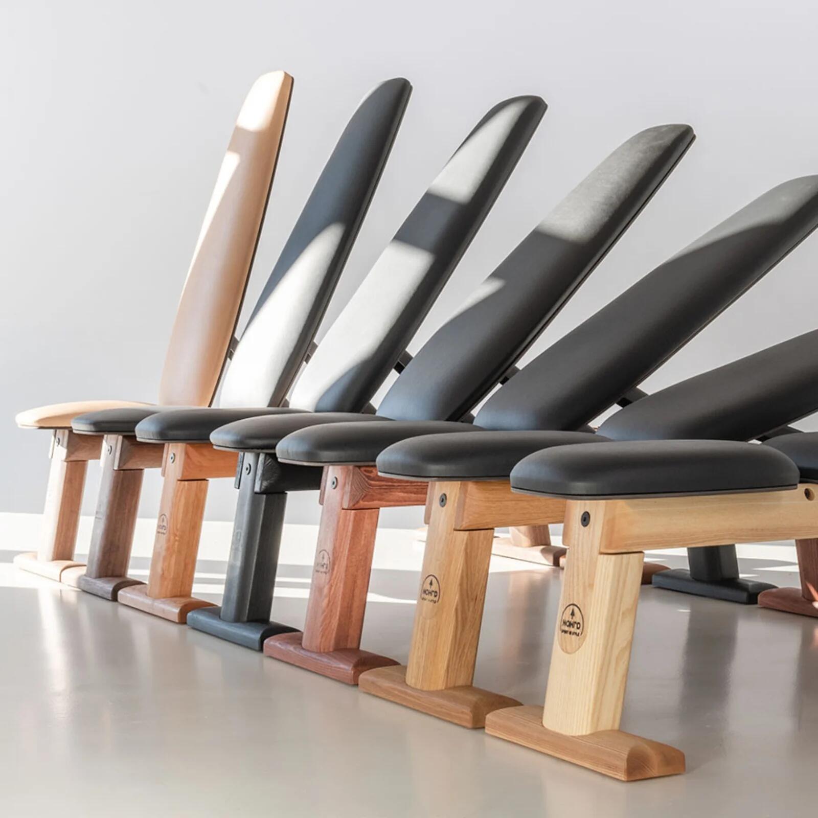 NOHRD Weight Bench Vintage Eiken - Banc de support réglable 6/10