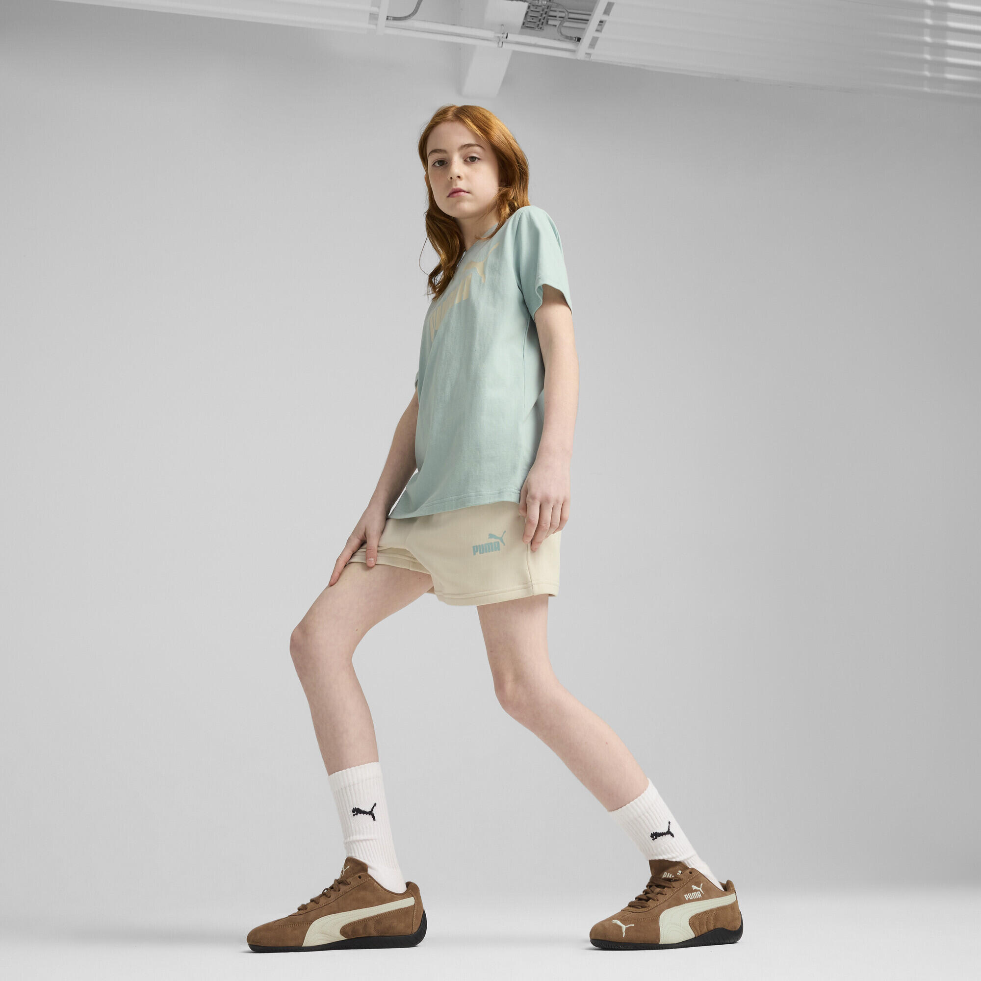 Essentials No.1-logo set met T-shirt en short voor jongeren PUMA 5/7