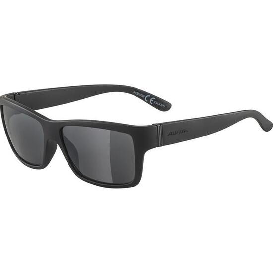 Alpina Sportbrille Kacey all black matt, Glas sw versp., Kat.3
