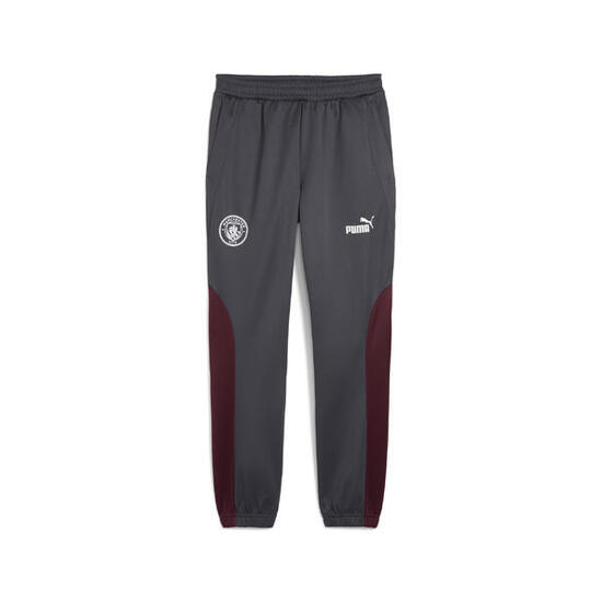 Pantalon Manchester City ftblNRGY+ Homme PUMA Dark Rosette Stormy Slate Red Gray