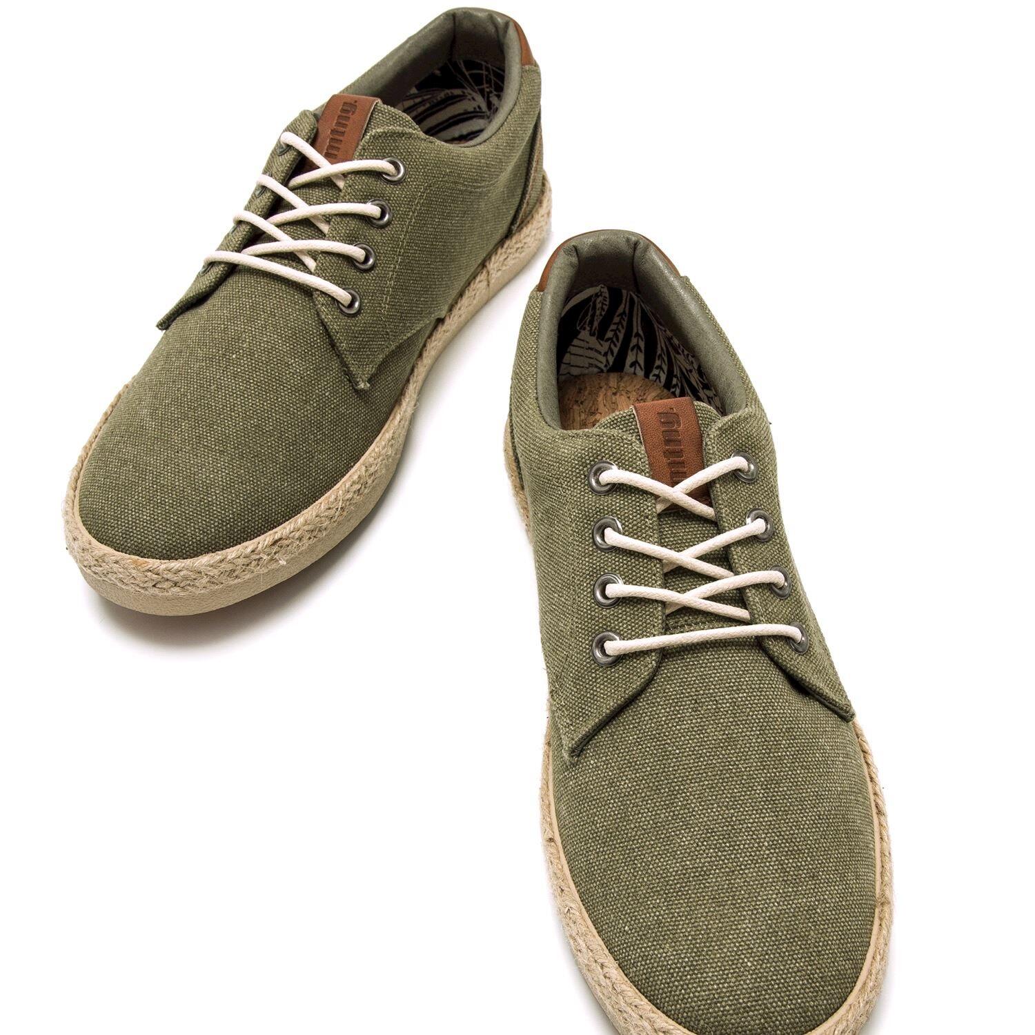 Zapatillas caminar Hombre MTNG BEQUIA verde 4/7