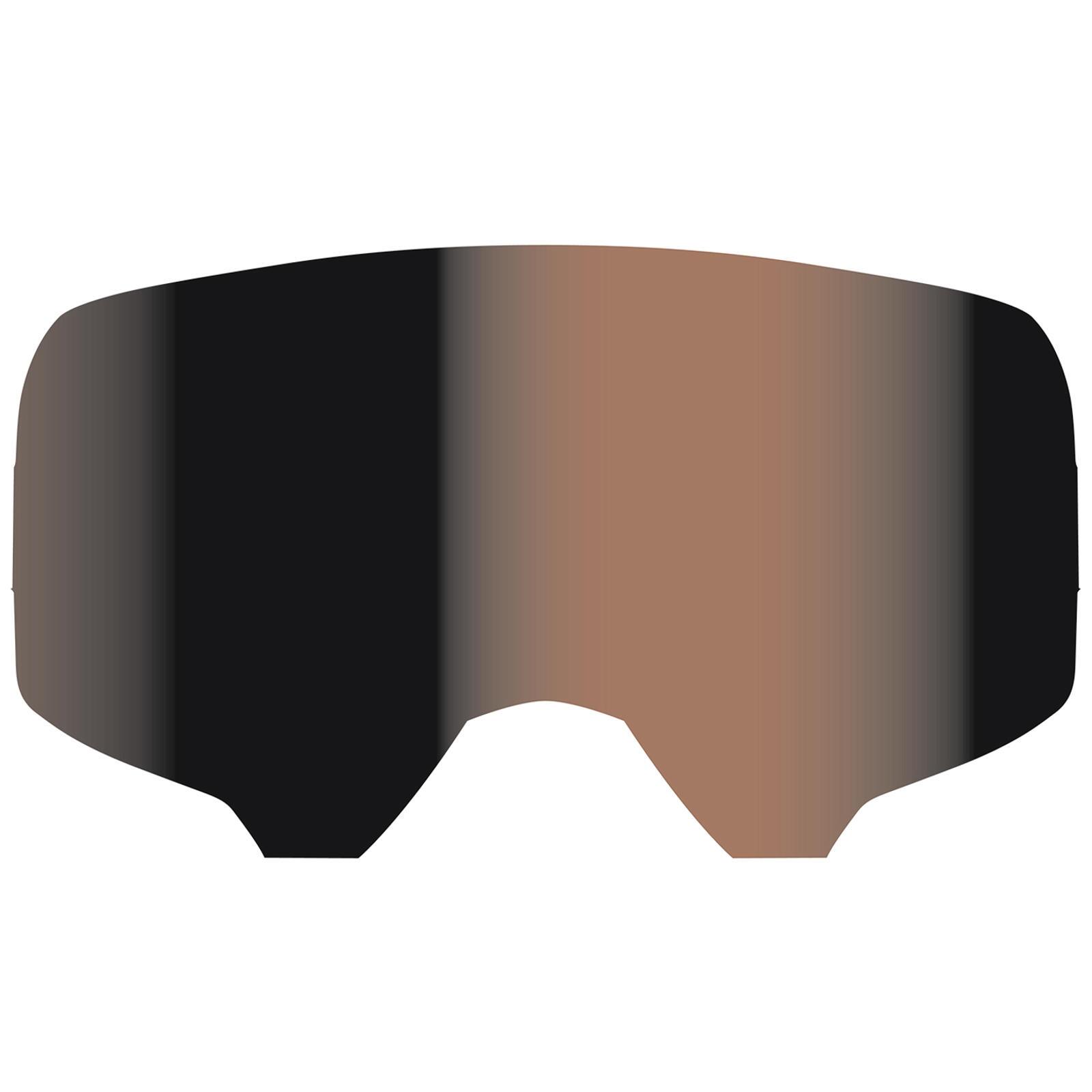 Leatt - Lentille Anti-buée De Remplacement Du Rétroviseur De L'Iriz Velocity - Platine - Verre De Lunettes - Marron - Taille Unique - Decathlon