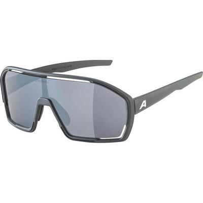 Alpina Sportbrille Bonfire midnight grau matt, Glas sw versp.,Kat.3