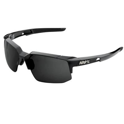 100% speedcoupe® polished black grey peakpolar lens