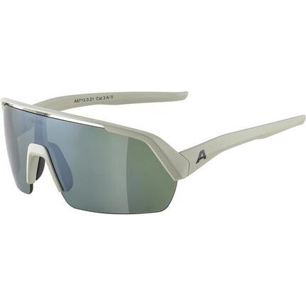Alpina Sportbrille Turbo HR Q-Lite cool grau matt, Glas silber,versp.,Kat.3
