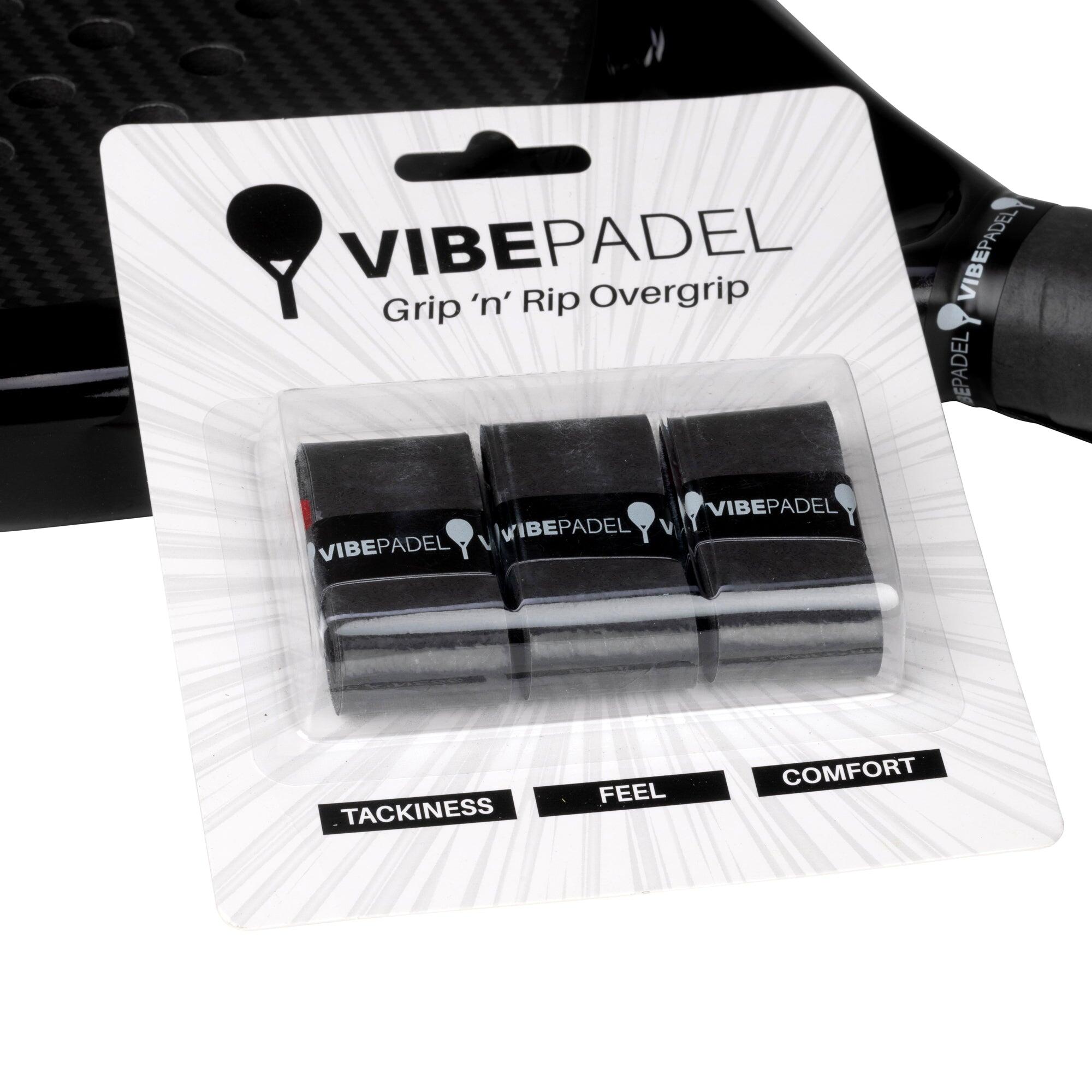 Vibe Padel - All black x3 pack 2/3