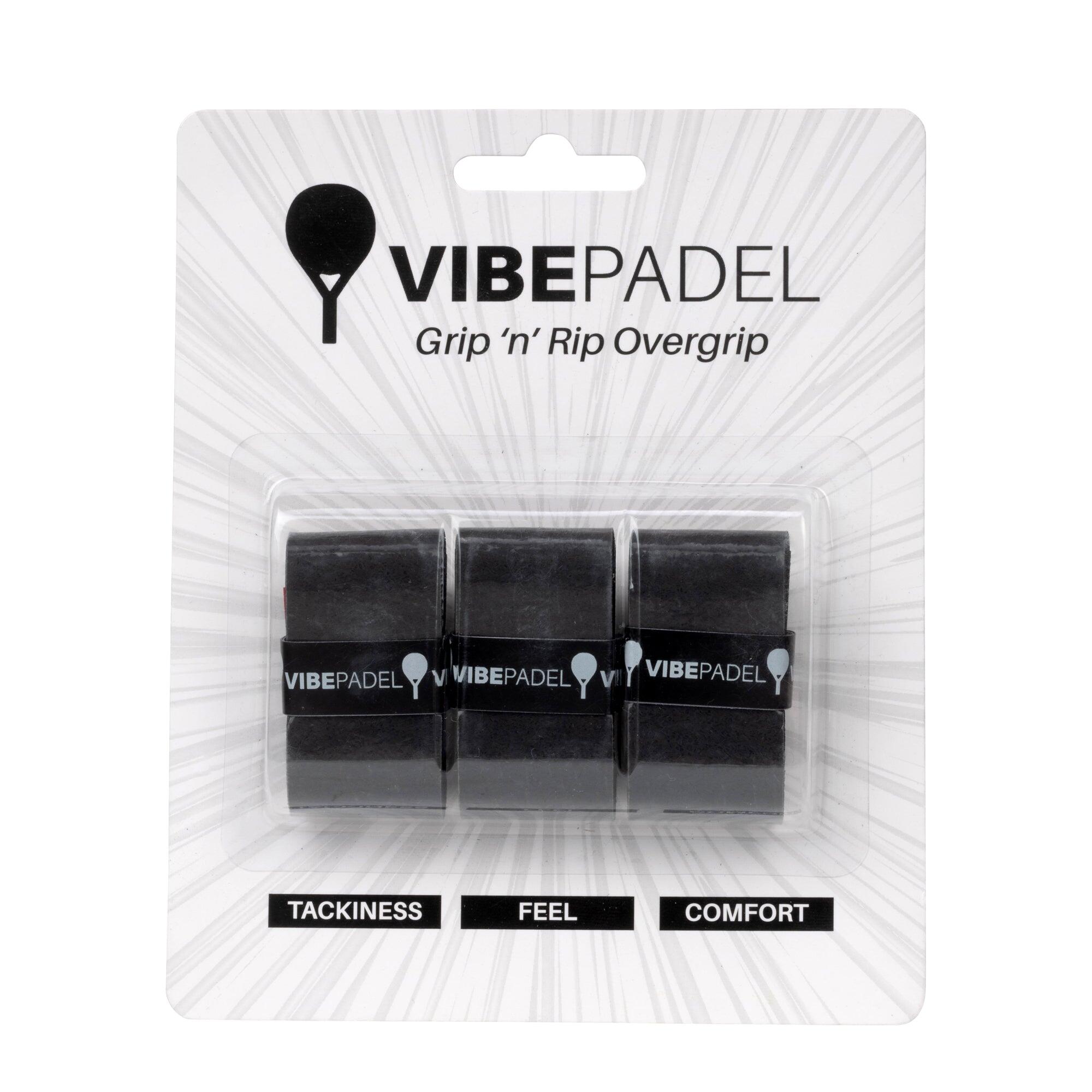 VIBE Vibe Padel - All black x3 pack