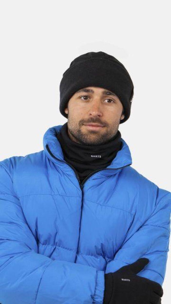 BARTS Barts Sjaals Powerstretch Col VOLWASSENE Black 2/3