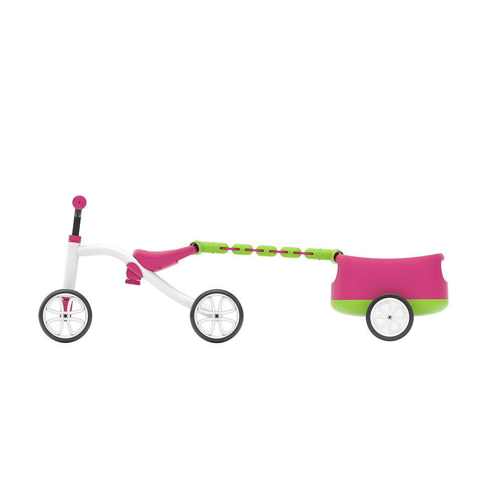 Chillafish Quadie + Trailie: le porteur bebe 4 roues avec remorque détachable 2/7