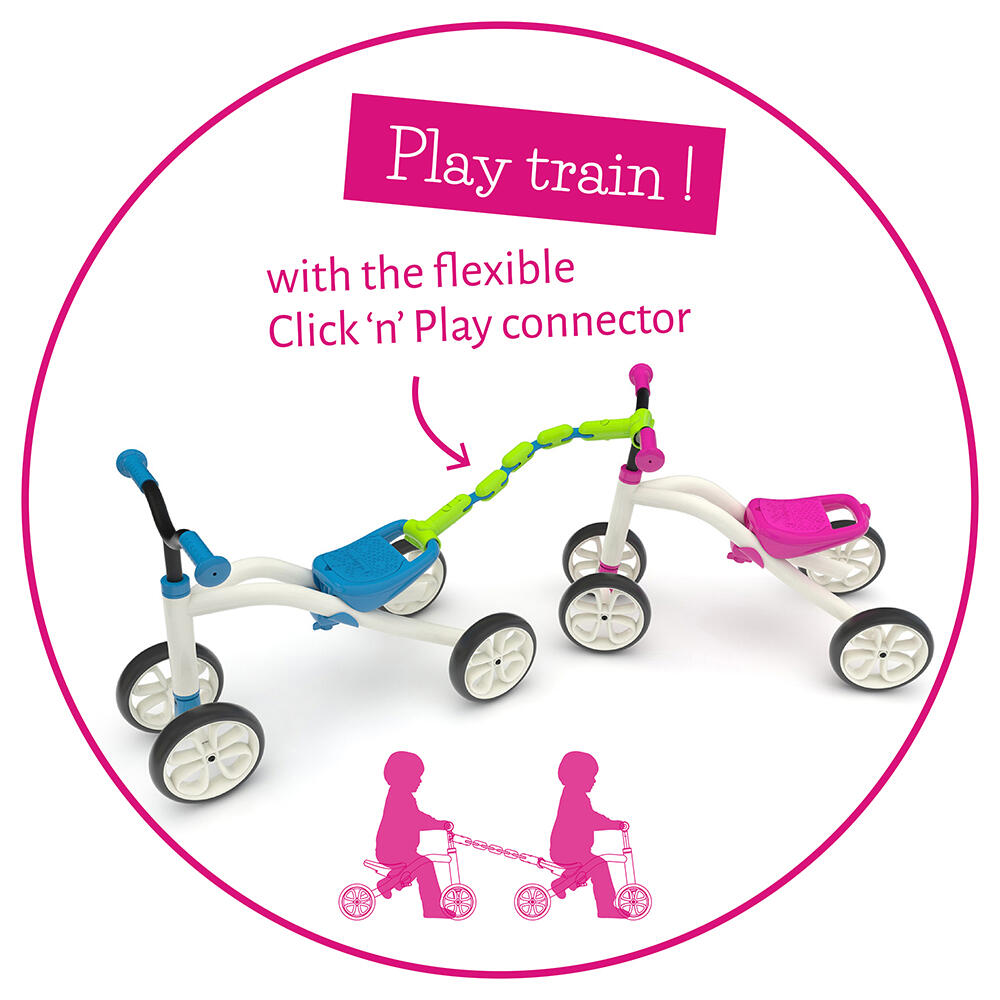 Chillafish Quadie + Trailie: le porteur bebe 4 roues avec remorque détachable 7/7