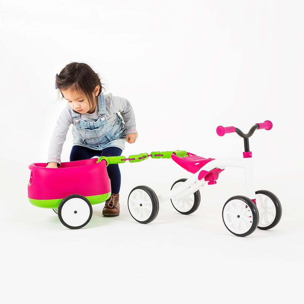 Chillafish Quadie + Trailie: le porteur bebe 4 roues avec remorque détachable 3/7