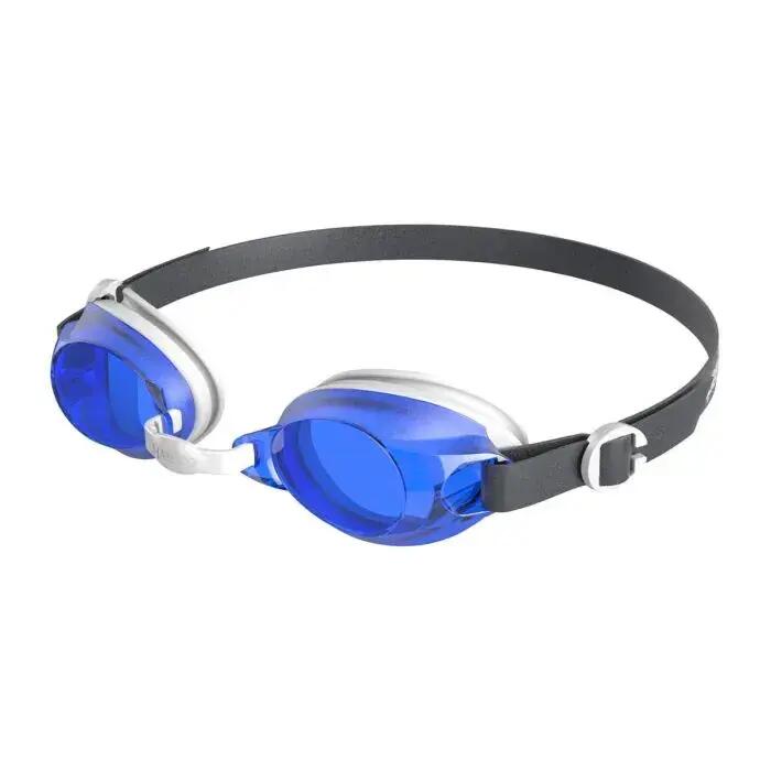 SPEEDO Jet Swim Goggles Navy/White/Blue Anti-Fog UV