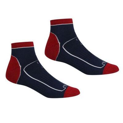 Regatta regatta kousen samaris trailsock heren navy/darkred
