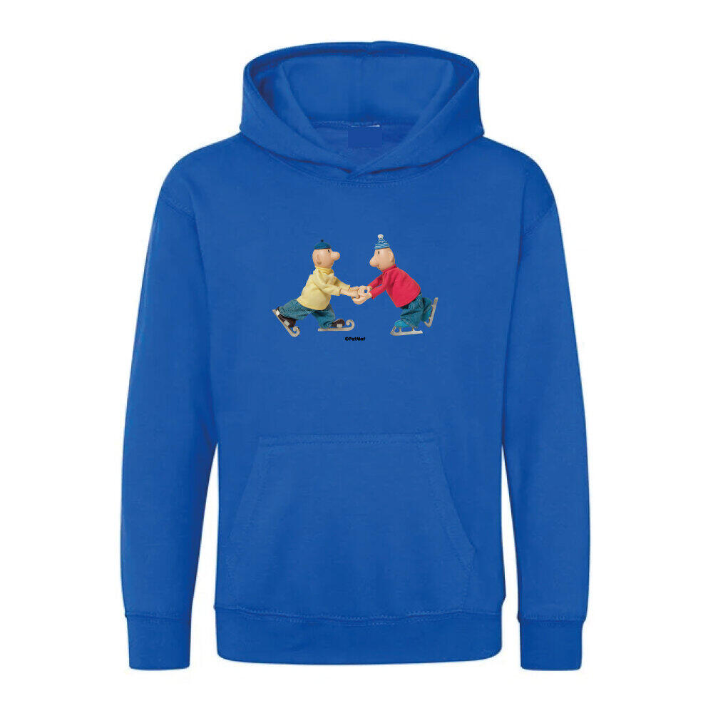 Hooded sweater Buurman & Buurman Kobalt Schaatsen 1/2