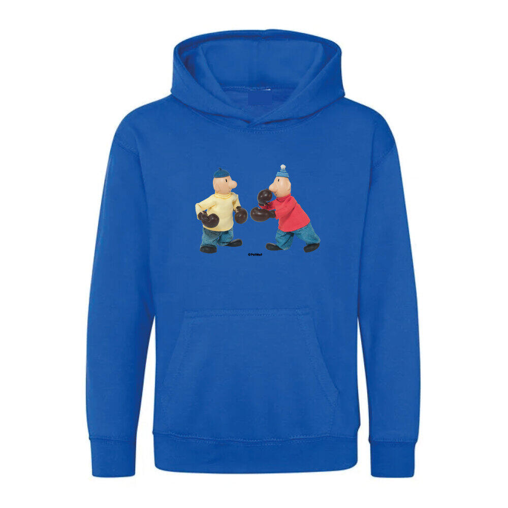 HINGLY Hooded sweater Buurman & Buurman Kobalt Boksen