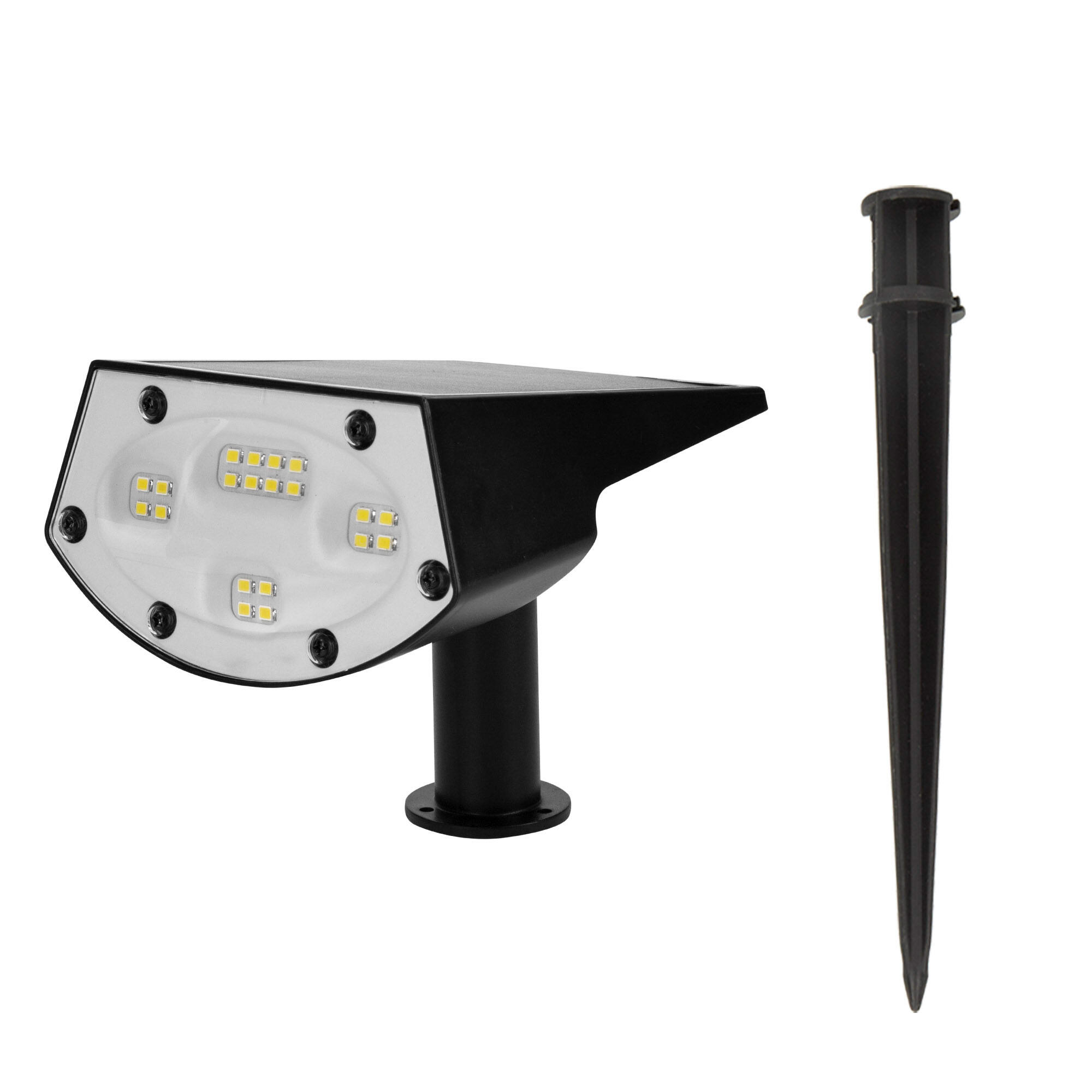 Aktive Projecteur solaire LED 5-10 lumens design 2 en 1 6/7