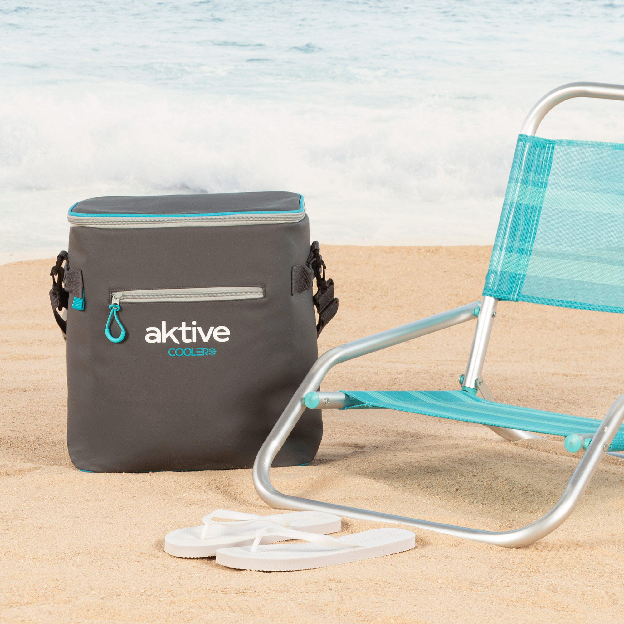 Aktive Geladeira macia de 23 litros (30x22x35 cm) com isolamento 7/7