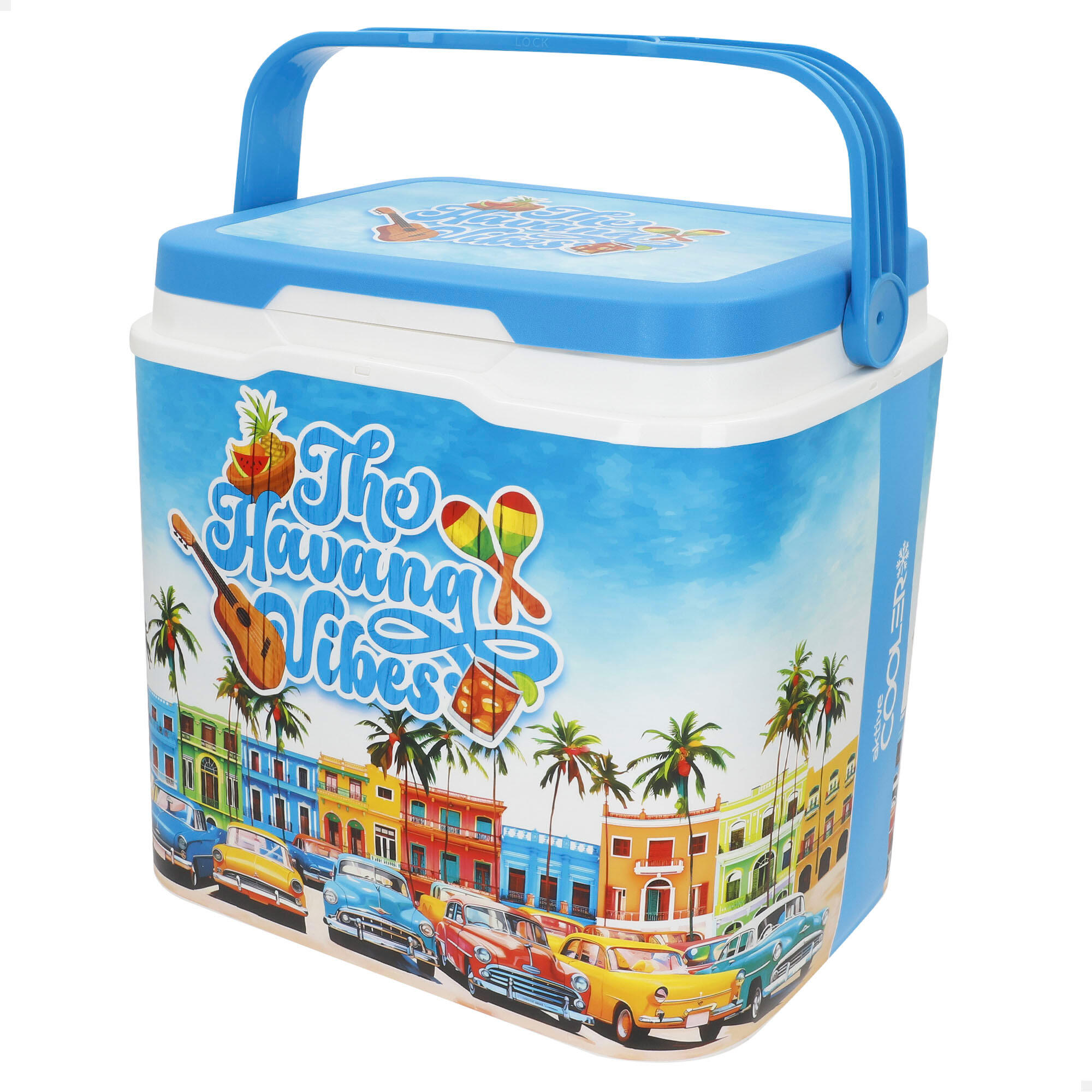 Aktive geladeira portátil rígida 24 litros (37x27x35 cm) the havana vibes