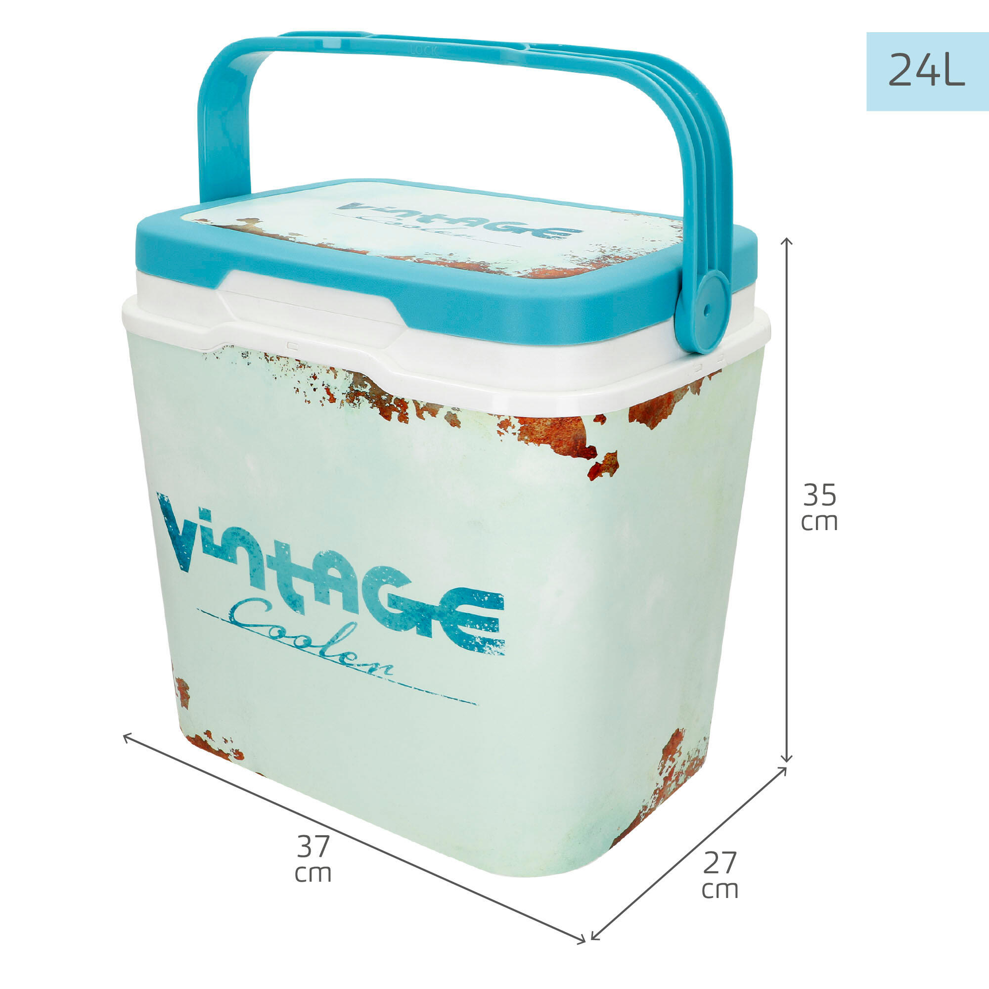 Aktive Geladeira portátil rígida 24 litros (37x27x35 cm) Classic 4/7