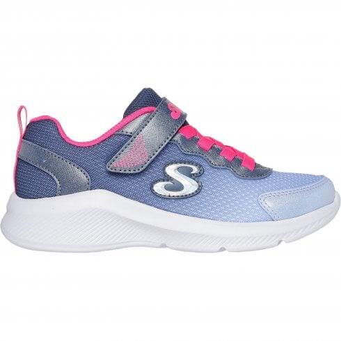 Sapatilhas Skechers modelo 303579LNVHP para garotas 7/7