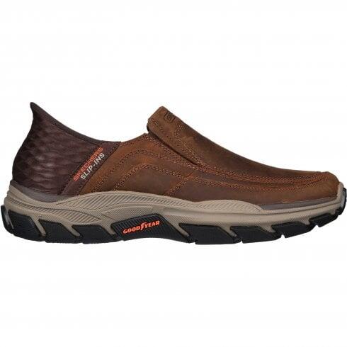 Zapatos Skechers Homem Castanho 7/7