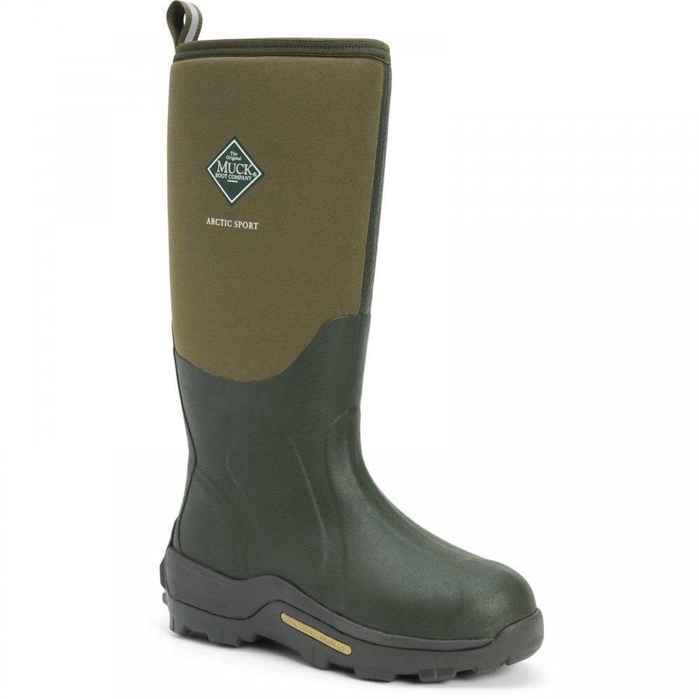 Arctic Sport Textile/Weather Wellingtons GREEN 6/7