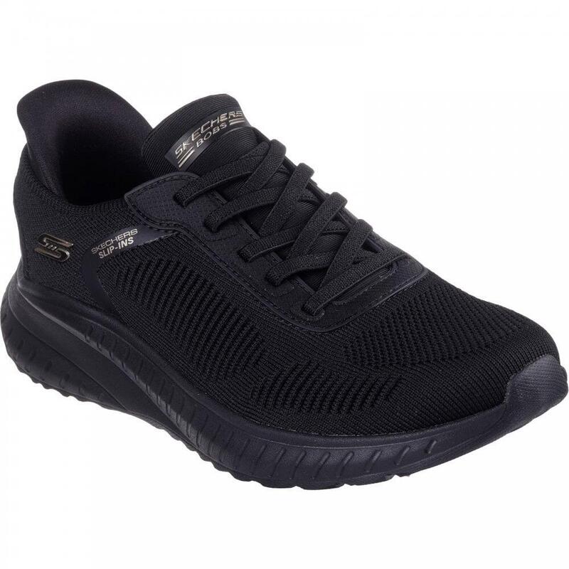 Sneaker Skechers Bobs Squad Chaos Donna - Slip-Ins Nere