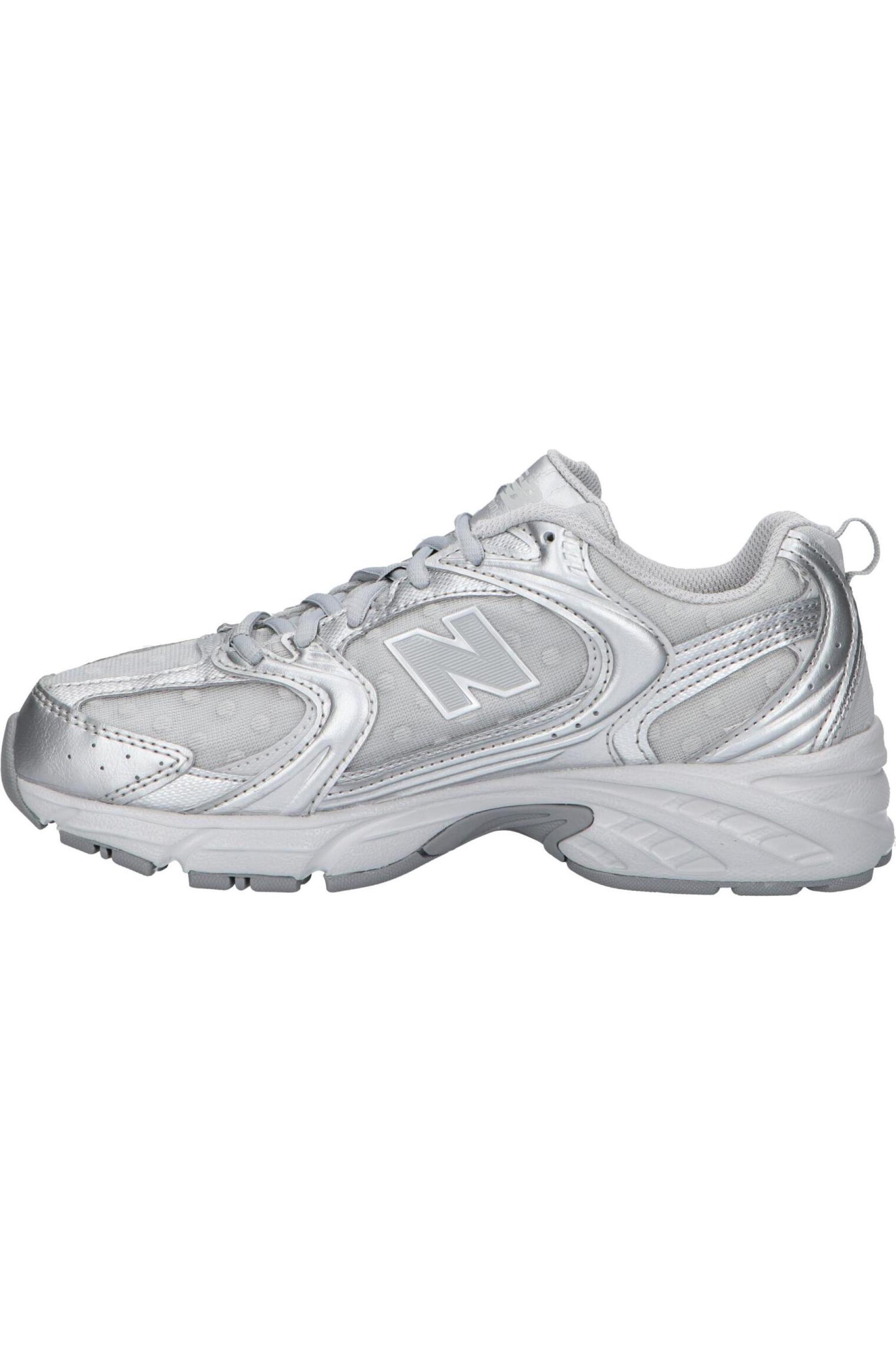 New Balance 530 Raincloud Silver Metallic Polka Dots 4/6