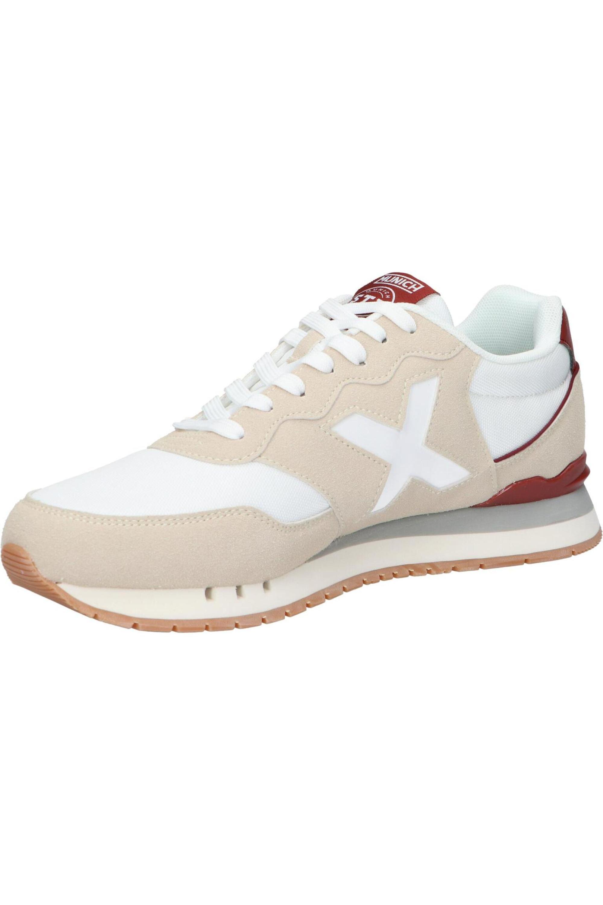 Baskets Munich Modèle Dash Couleur Beige 3/5