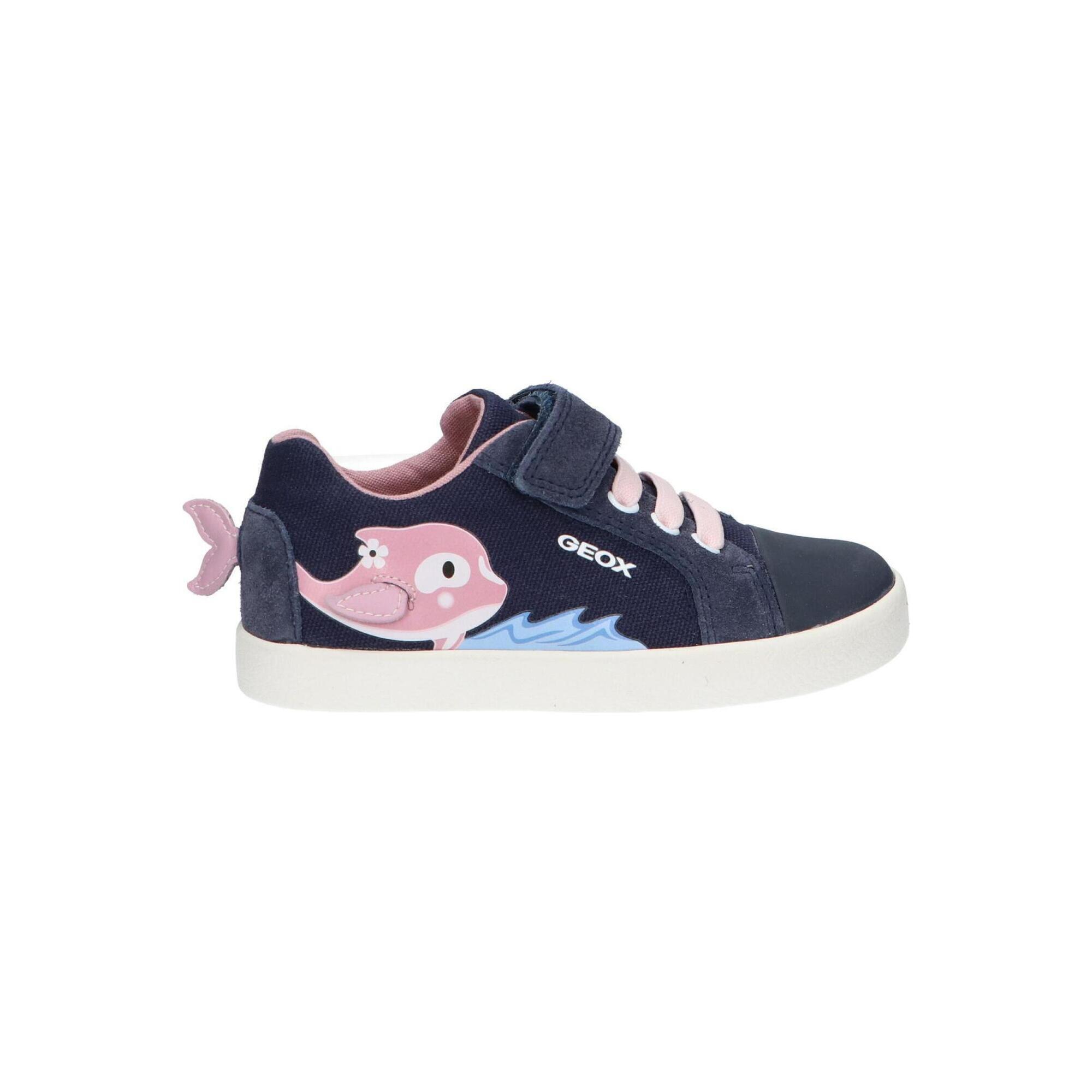 Tenisówki Geox Model B Kilwi Girl C Kolor Niebieski