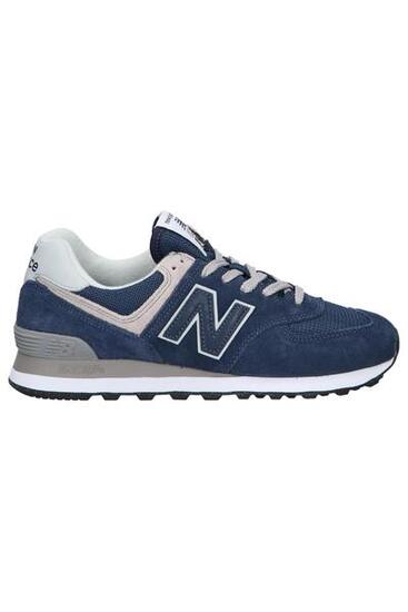 BUTY męskie NEW BALANCE sneakersy 574 ML574EVN skóra zamsz granatowe 46,5