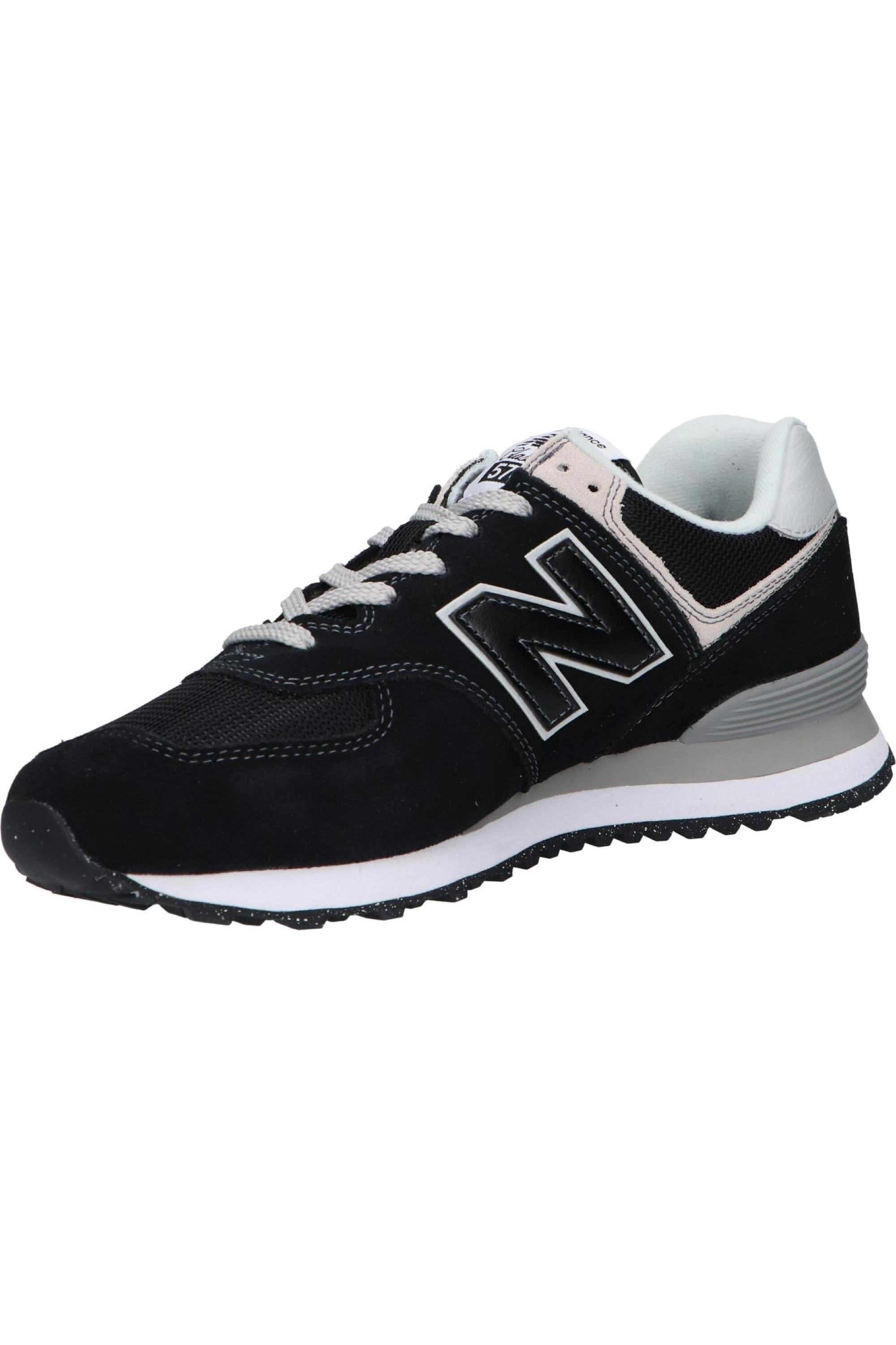 New Balance 574 Black White 3/7
