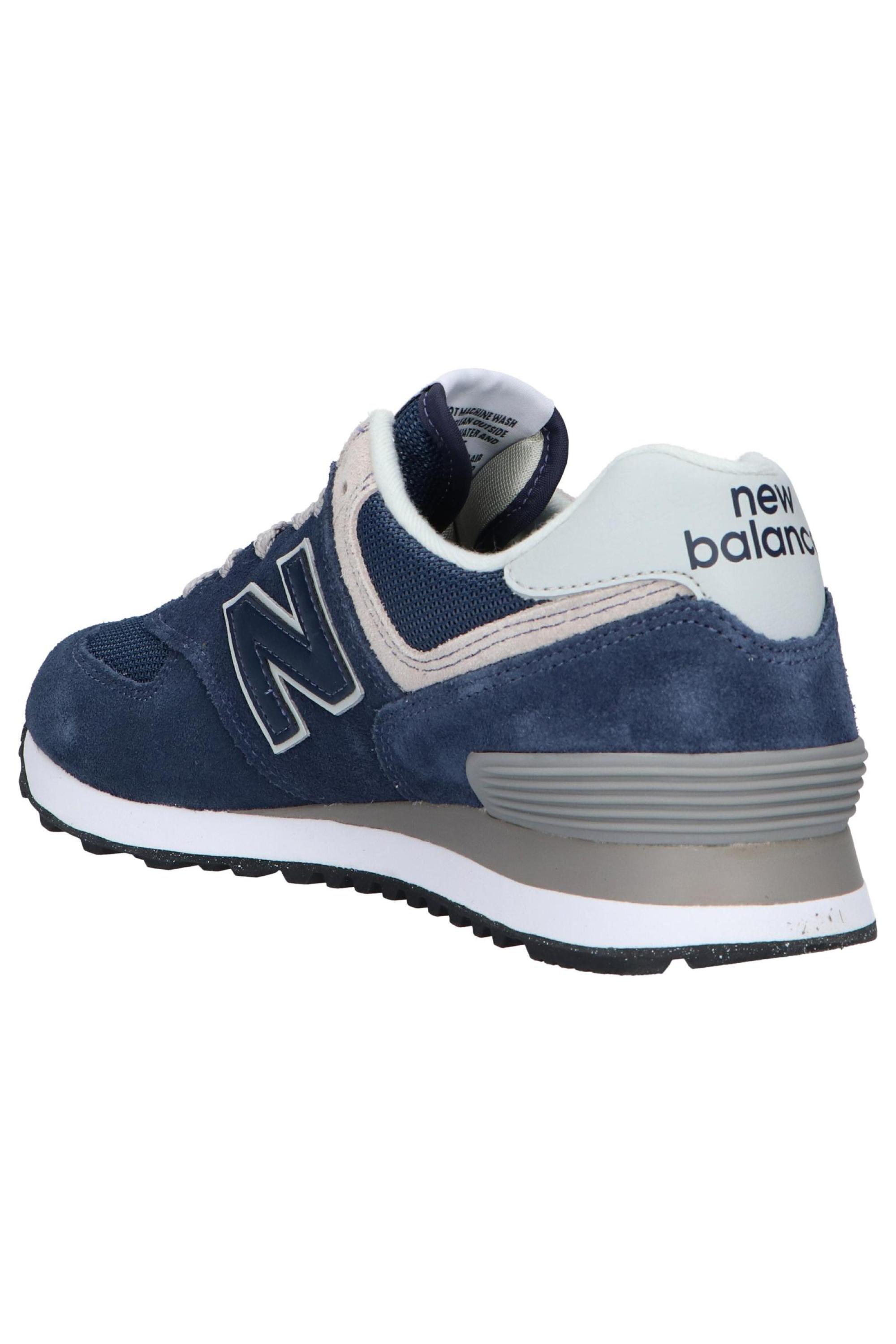 New Balance 574 Navy White 5/6