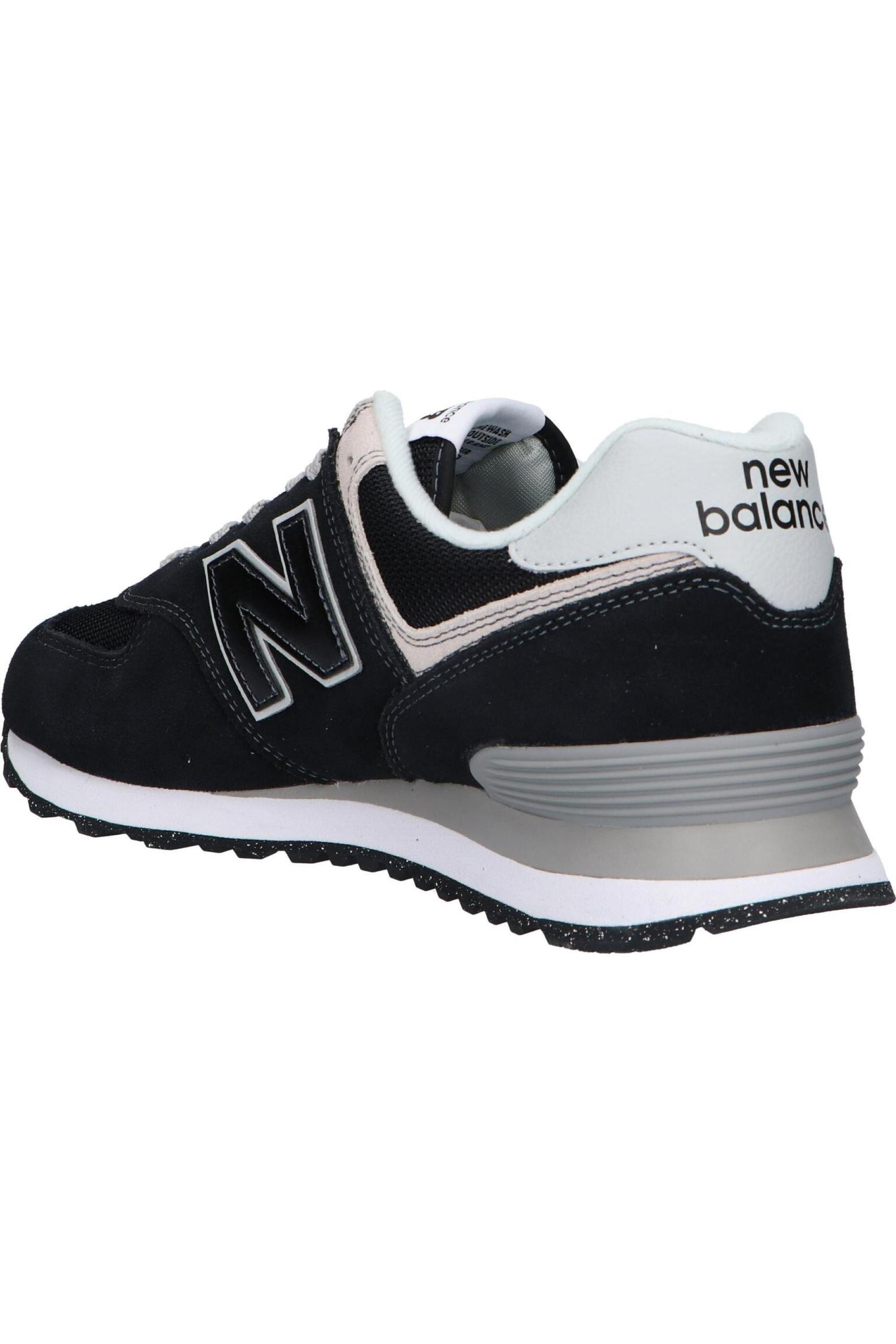 New Balance 574 Black White 5/7