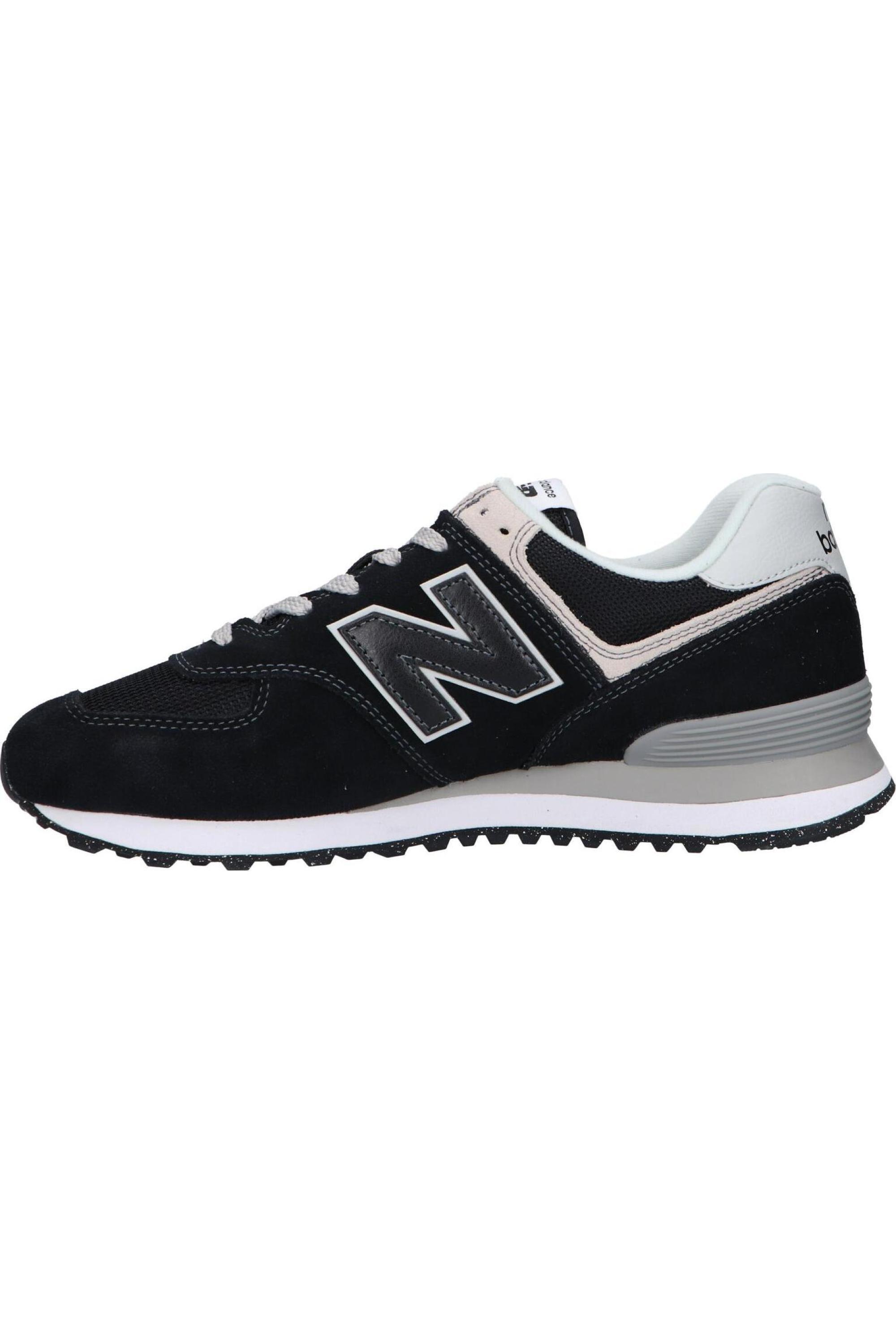New Balance 574 Black White 4/7