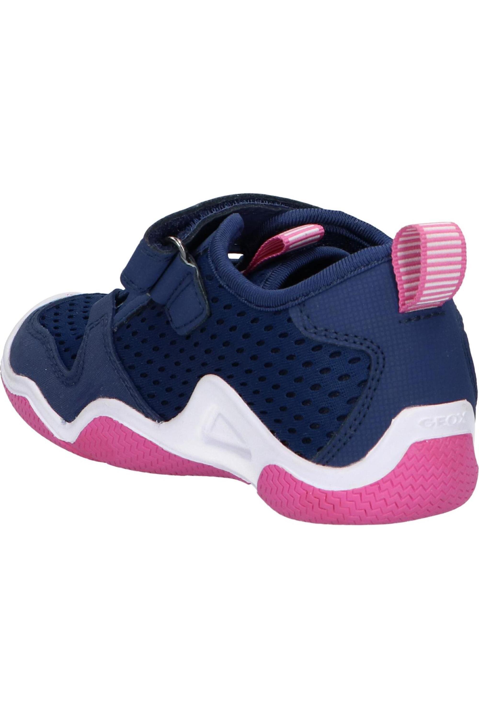 Baskets Geox Modèle J Wader Girl A Couleur Bleu 5/5