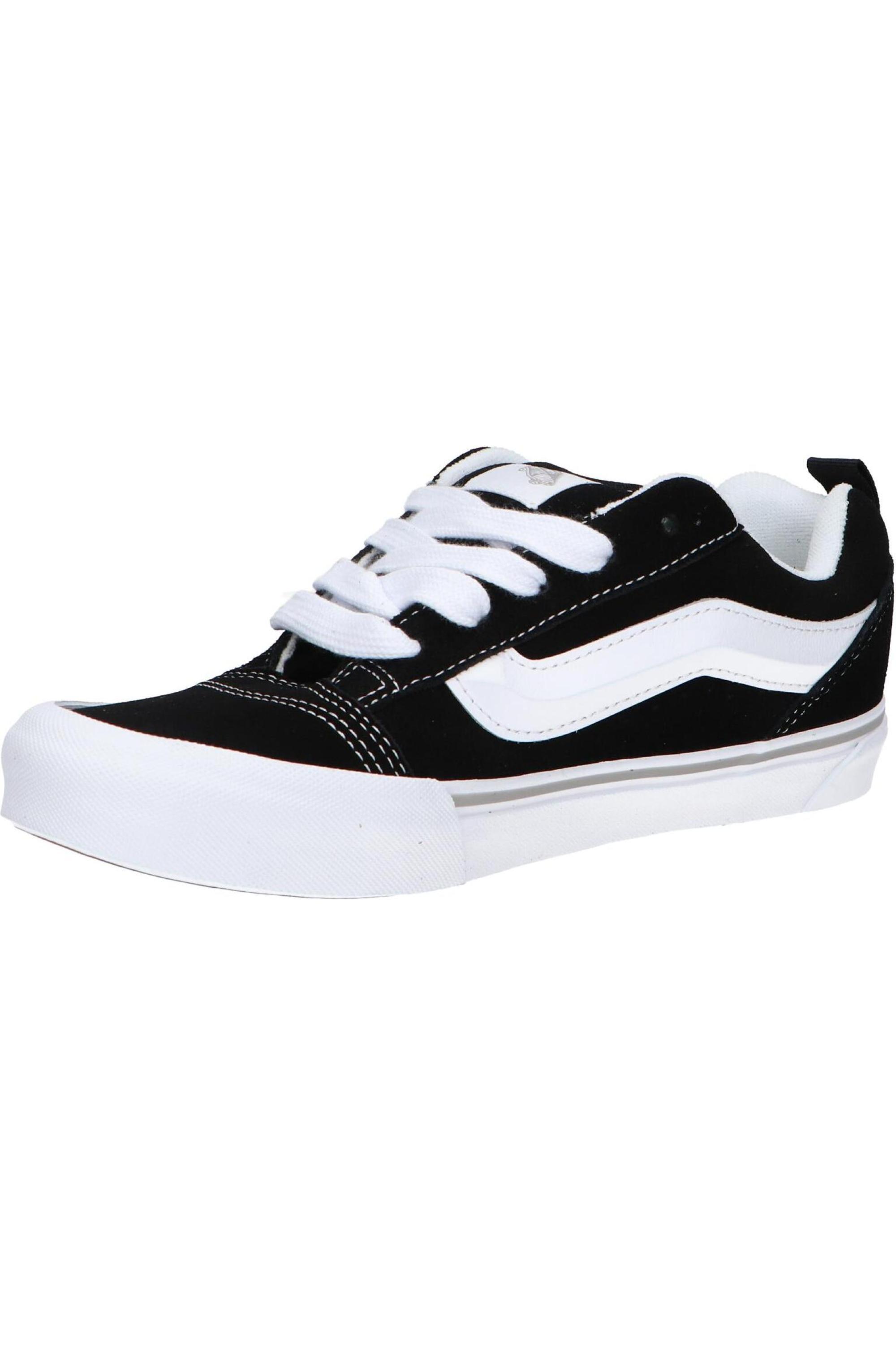 Vans Knu Skool Black White (Youth) 3/5