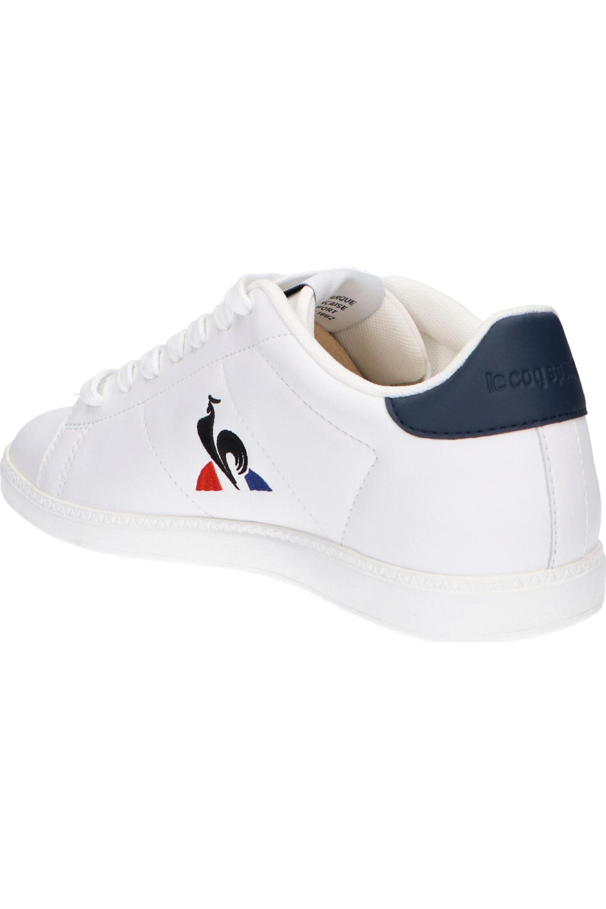 Baskets Homme Baskets Le coq sportif COURTSET_2 Blanc Blanc Le Coq Sportif 5/6