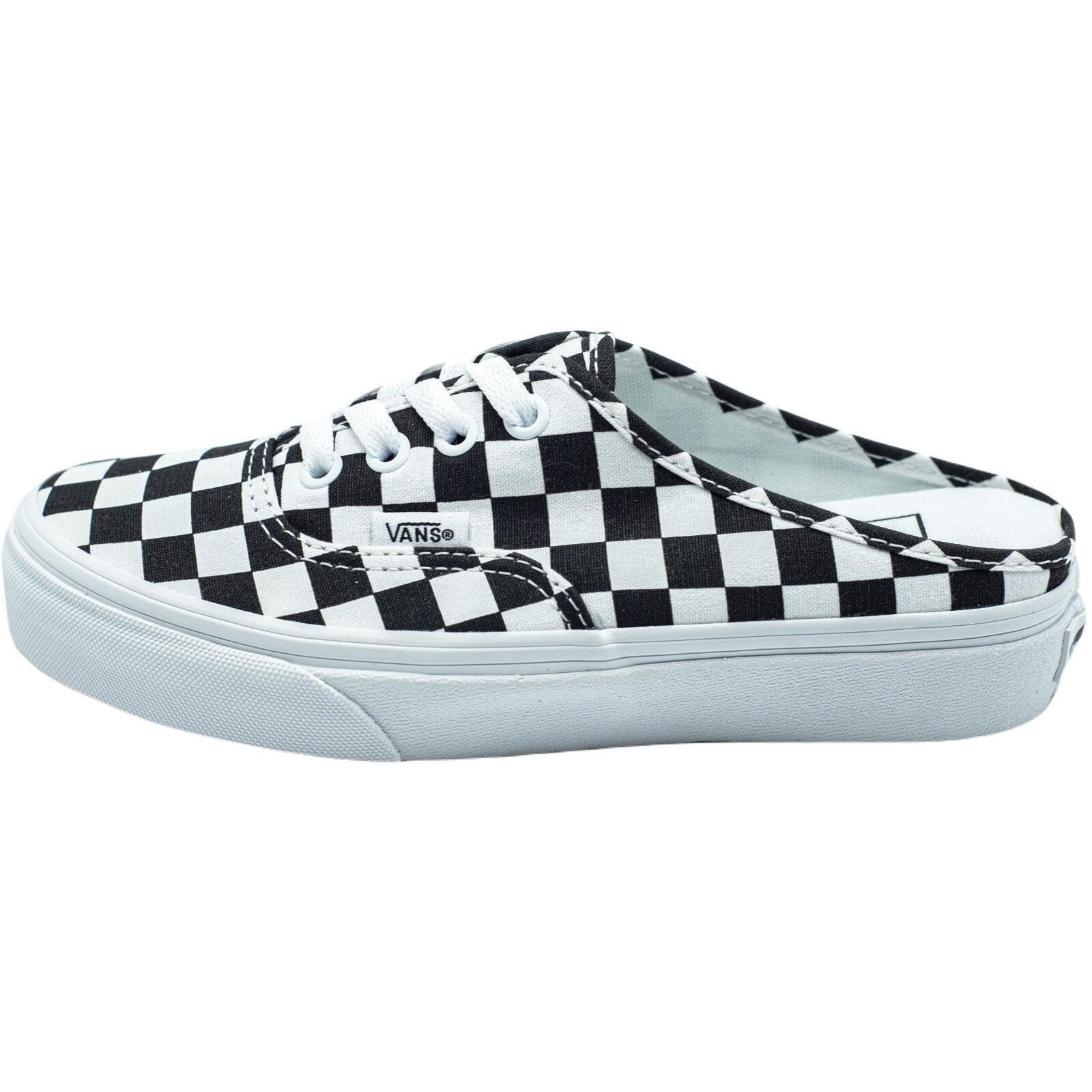 Vans - Baskets Vans Checkerboard Authentic Mule, Multicolore, Unisexe - Chaussures De Sport - Multicolore - 36 - Decathlon