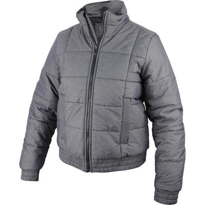 Jas adidas performance ess padded jkt. grijs. dames