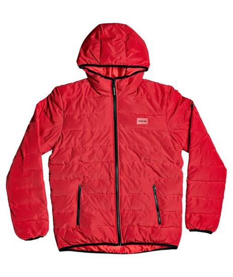 DC Shoes Turner Puffer Hooded Rosso M