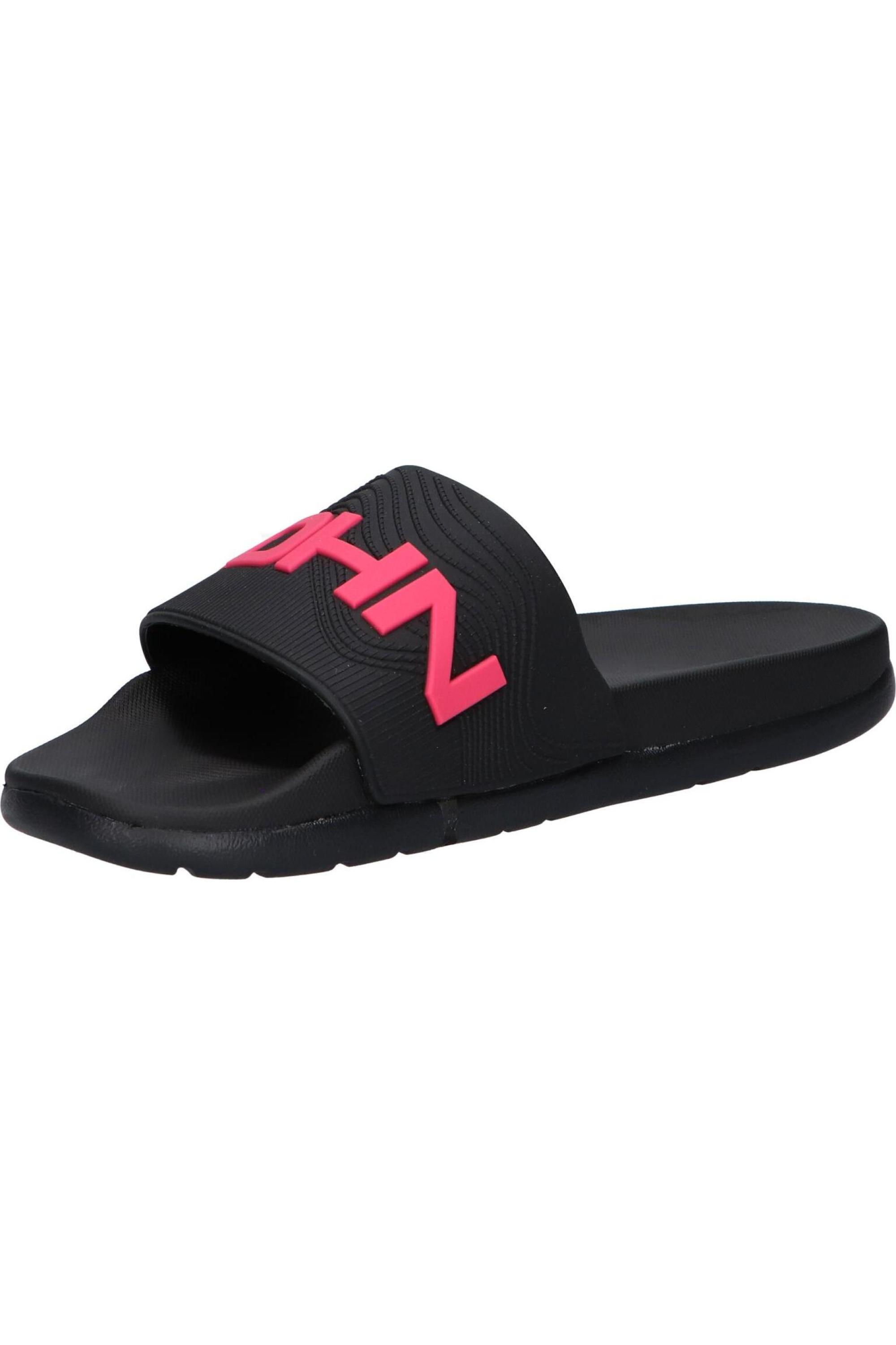 Chanclas de playa para mujer John Smith Powen. Negro Rosa 3/5