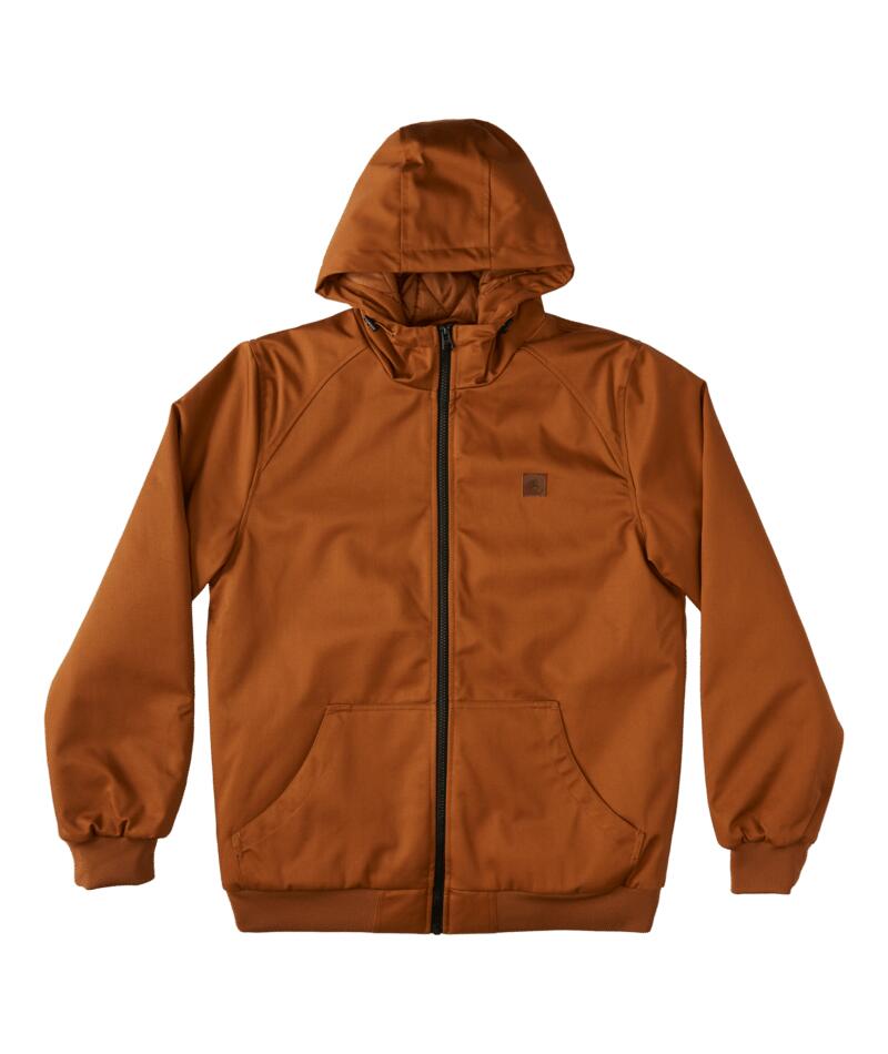 DC SHOES DC Shoes Earl Padded Hooded, Marrone, XS